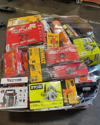Manifested Dewalt&Milwaukee Tool Pallet Mix
